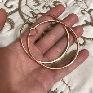 Henri Bendel hoop earrings
